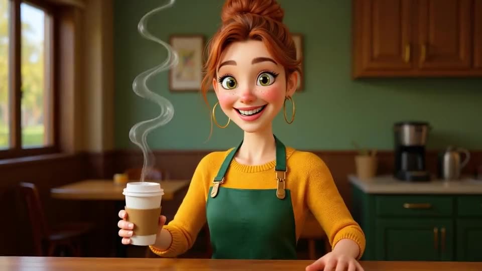 A 3D animated frame made in Backlot